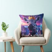 Sterren en strepen Zebra Zanzibar Kussen (Stoel)