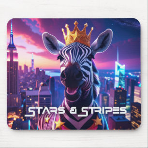 Sterren en strepen Zebra Zanzibar Muismat