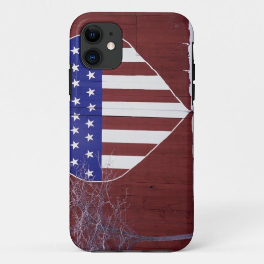 Sterren en stripes, in de vorm van hart Case-Mate iPhone case (Achterkant)