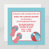 Sterren en Stripes Kaart (Voorkant / Achterkant)