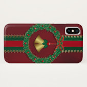 Sterren en Stripes Kerstmis iPhone Case-Mate Case (Achterkant (horizontaal))