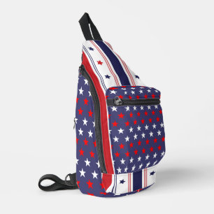 Sterren en Stripes Sling Bag/Crossbody Bag