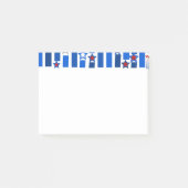 Sterren en stripes, vierde juli post-it® notes (Voorkant)