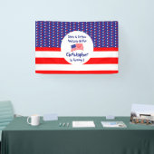 sterren en strips 1e verjaardag spandoek (Beurs)