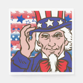 Sterren en strips servet