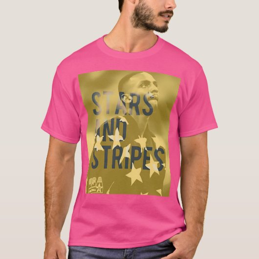 Sterren en strips t-shirt (Voorkant)