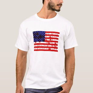 Sterren en strips t-shirt