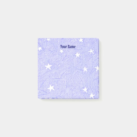  sterren Etsen Sticky Notes (Voorkant)