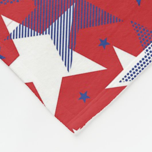 Sterren Fleece Deken (Hoek)