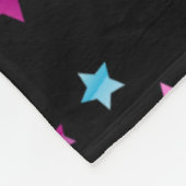 Sterren Fleece Deken (Hoek)