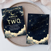 Sterren Galaxy Celestial Kids Verjaardagsfeest Kaart