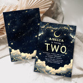 Sterren Galaxy Celestial Kids Verjaardagsfeest Kaart