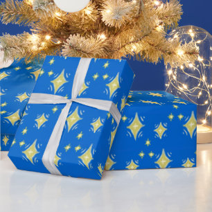 Sterren in de lucht cadeaupapier