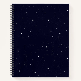 Sterren in de nacht notitieboek