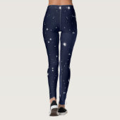 Sterren in de nachtelijke leggings (Achterkant)