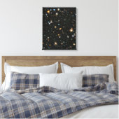 sterren in de ruimte - Hubble Ultra Deep Field Canvas Afdruk (Insitu (Slaapkamer))