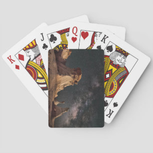 Sterren in de vallei van de dromen in New Mexico Pokerkaarten