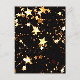 Sterren in duisternis briefkaart