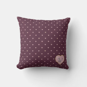 Sterren in harten op Port Pillow Kussen