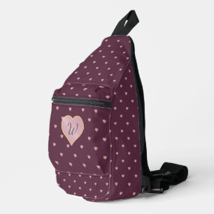 Sterren in harten op Port Sling Bag