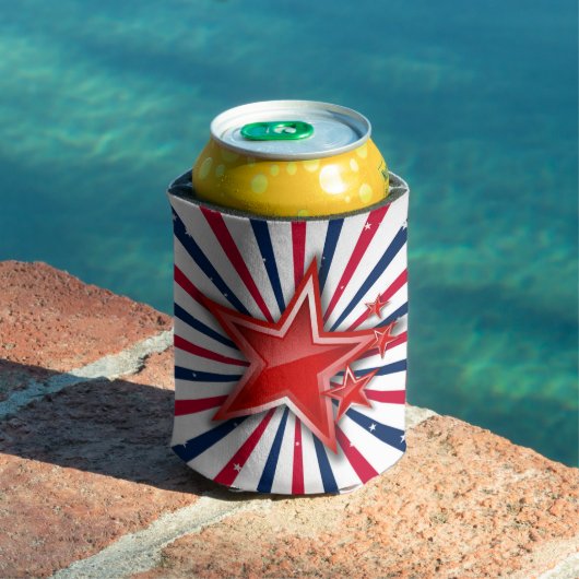 Sterren in Stripes Freedom Blikjeskoeler (Insitu Zwembad)