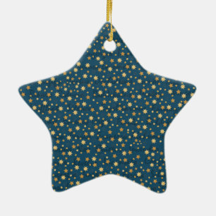 sterren keramisch ornament