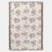 Sterren Kittens Deken (Voorkant Verticaal)