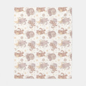 Sterren Kittens Fleece Deken (Voorkant)