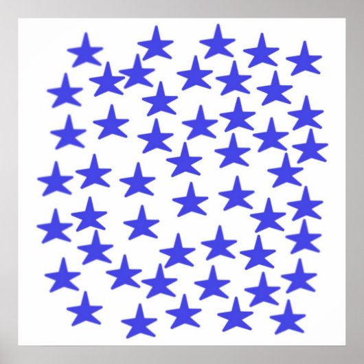 Sterren kunst poster (Voorkant)