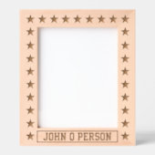 Sterren met naam gegraveerde lijstjes (Voorkant)