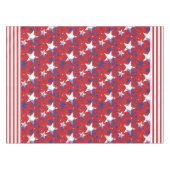 Sterren met strips en Stippen Tafelkleed (Voorkant (Horizontaal))