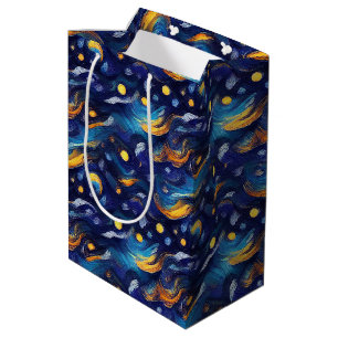 Sterren Night Sky Verjaardag Medium Cadeauzakje