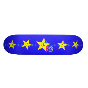 Sterren nummer 9 skateboard