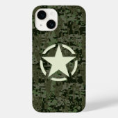 Sterren op Deep Bossen Camo achtergrond Case-Mate iPhone Case (Achterkant)