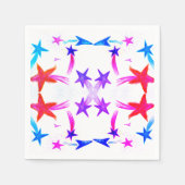 Sterren papieren servetten (Voorkant)
