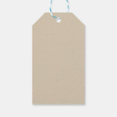 Sterren, patchwork cadeaulabel (Achterkant)
