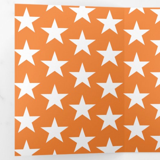 Sterren Patroon 23 Drieluik Wenskaart (Binnenzijde eerst)