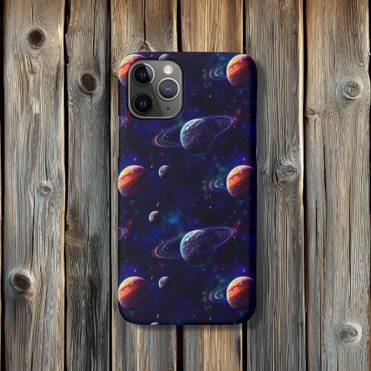 Sterren, Planeten, Galaxy, Buitenste ruimte Thema Case-Mate iPhone Case