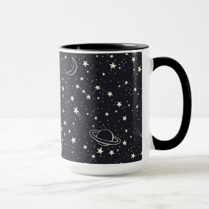 Sterren & Planeten Patroon Mok