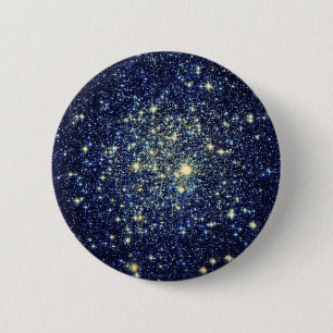 Sterren Ronde Button 5,7 Cm
