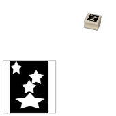 Sterren Rubberstempel (Gestempeld)
