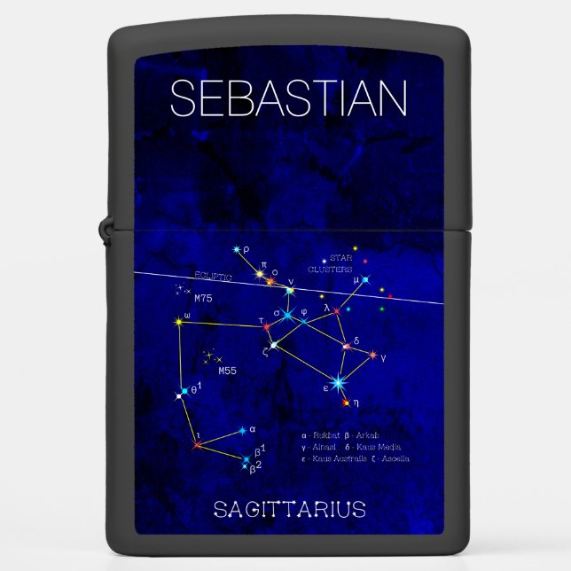 Sterren sterrenbeeld Sterrenbeeld BOOGSCHUTTER (Voorkant)