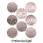 Sterren, stickers, hart, bruiloft, verloving sticker (Voorkant)