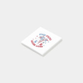 Sterren Strepen E D Redden Levens Post-it® Notes (Schuin)