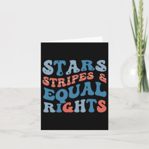 Sterren Strepen En Gelijke Rechten 4 juli Dames Kaart