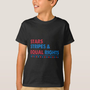 Sterren Strepen En Gelijke Rechten Vrouwenrechten T-shirt