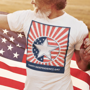 Sterren & Strepen Onafhankelijkheidsdag T-shirt