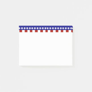 Sterren & Strepen van Rood Wit En Blauw Post-it® Notes