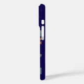 Sterren Stripes & Vrijheid iPhone Case Patriottisc (Achterkant / Links)