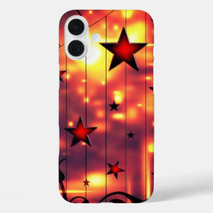 Sterren Telefoonhoes iPhone 16 Plus Hoesje